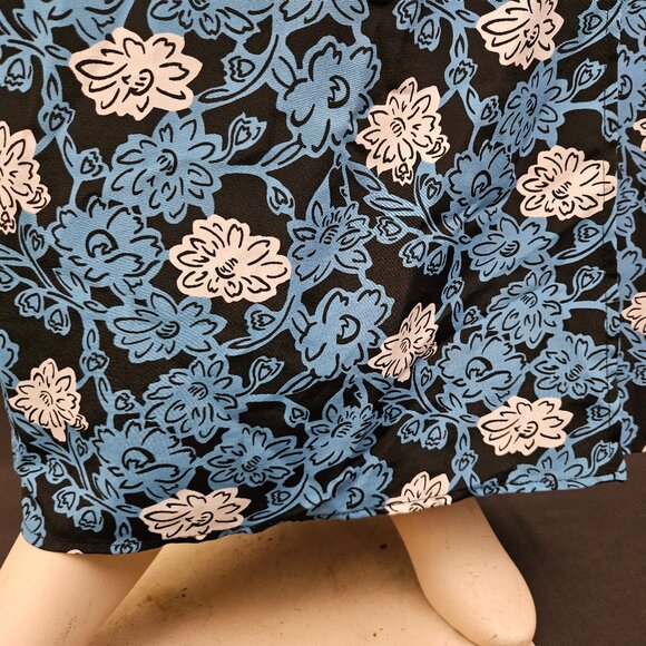 90s R-Wear Rampage Floral Wrap Maxi Skirt - Picture 6 of 10